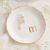 COLLECTIVE HOME – Ceramic Jewelry Tray, Decorative Trinket Dish for Rings Earrings Necklaces Bracelet Watch Keys, Birthday Mother’s Day Christmas Gift for Women, 4.75″, White Surface (M)