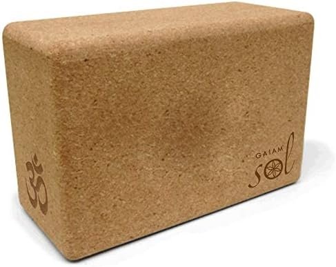 Gaiam Cork Yoga Brick