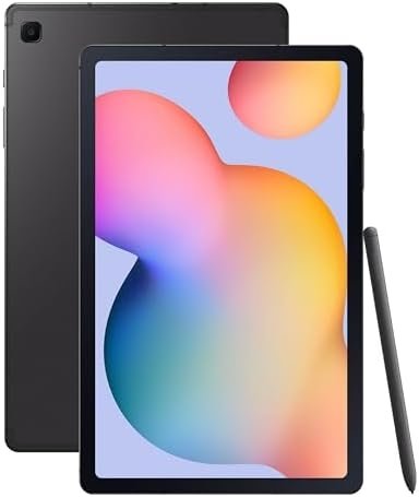 Samsung Galaxy Tab S6 Lite 10.4′ 64GB WiFi Android Tablet, S Pen Included, Gaming Ready, Long Battery Life, Slim Metal Design, Expandable Storage, US Version, Oxford Gray, Amazon Exclusive