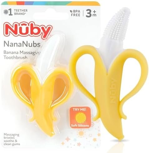 Nuby Nananubs Banana Massaging Toothbrush
