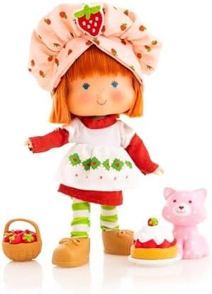 Strawberry Shortcake ‘Limited Edition’ Classic Version Strawberry Shortcake 5.5-inch Poseable Scented Fashion Doll with 4 Surprise Reveal Accessories- SDCC 2024