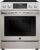 Kenmore Front Control Electric Range Oven with 5 Cooktop Elements with 7 Cooking Power Options, True Convection, Steam and Self Clean, Freestanding Oven, 4.8 cu. ft. Capacity Stainless Steel
