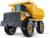 Tonka Steel Classics Mighty Dump Truck – Made with Steel & Sturdy Plastic, Yellow Toy Construction Truck, Boys and Girls, Kids, Toddlers, Ages 3+