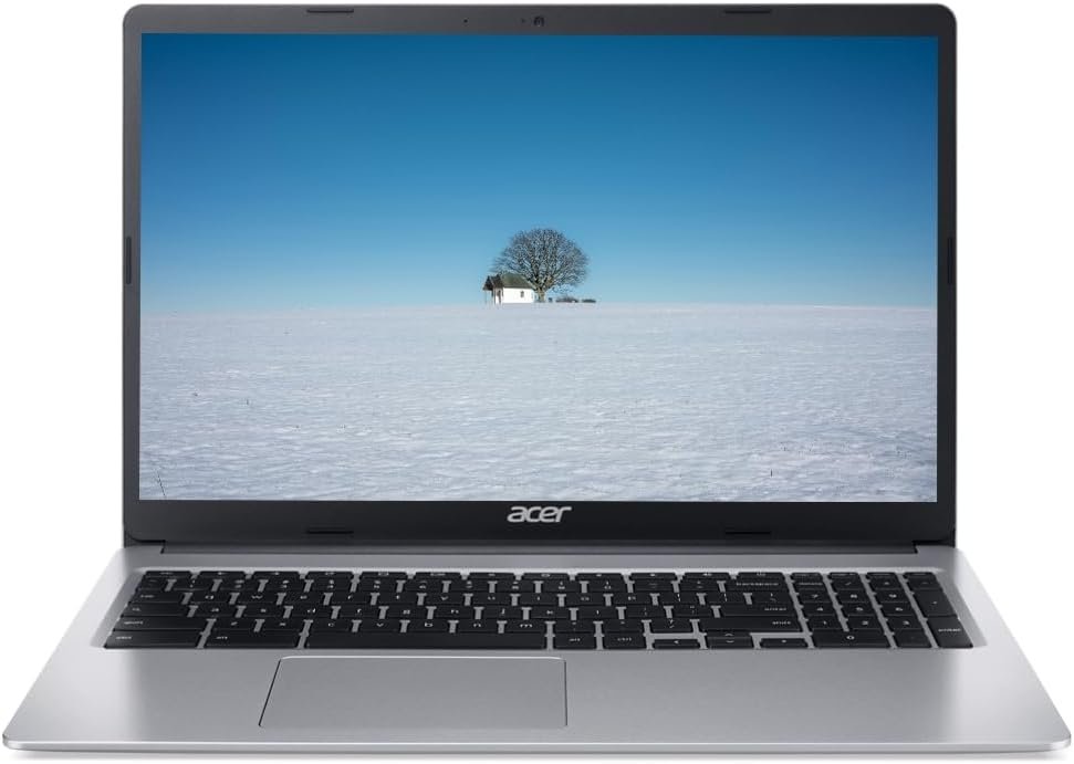 acer 2024 Chromebook, 15″ HD IPS ComfyView Screen, Intel Celeron N Processor Up to 2.70GHz, 4GB LPDDR4, 64GB eMMC, Intel UHD Graphics, 6th Gen WiFi, Webcam, Chrome OS, Dove Gray(Renewed)