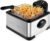 Chefman 4.5 Liter Deep Fryer w/Basket Strainer, XL Jumbo Size, Adjustable Temperature & Timer, Perfect for Fried Chicken, Shrimp, French Fries, Chips & More, Removable Oil-Container, Stainless Steel