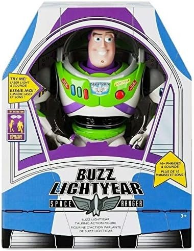 Toy Story Disney Advanced Talking Buzz Lightyear Action Figure 12”